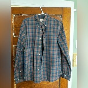 Brooks Brothers plaid Oxford shirt